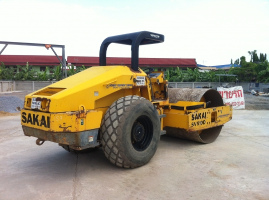 มาใหม่ ขายรถบด SAKAI SV510D รถเก่านอกสวย ไม่เคยใช้งานในไทย สภาพเดิมๆ เอกสารครบ