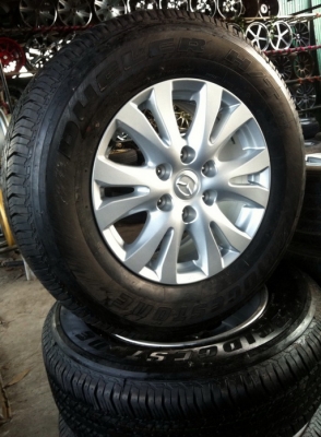 ขายยางขอบ 17 BRIDGESTONE DUELER H/T 265 65 r17 ปี4713 ขายยางขอบ 17 BRIDGESTONE DUELER H/T 265 65 r17 ปี4713