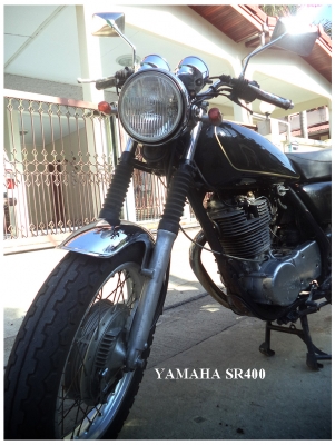 ------------ Yamaha SR400 (เล็ขเต็ม) -----------