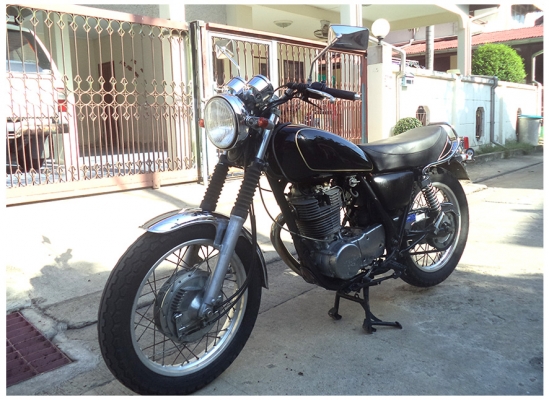 ------------ Yamaha SR400 (เล็ขเต็ม) -----------