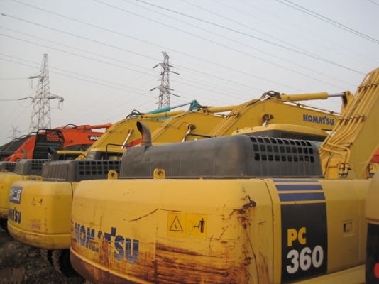 รถแบคโฮมือสอง KOMATSU PC360 สภาพรถเยี่ยม 090-268-2646