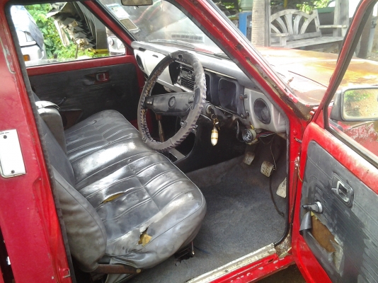 ขายรถกระบะโตโยต้าเครื่องเบนซิน 12R เครื่องดีมาก รับประกันเครื่อง แชสซีสวยไม่ผุตัวถังมีผุบ้าง รถพร้อมใช้ ขายถูก 29000 บาท ทะเบียนปี53 เอกสารพร้อมโอน