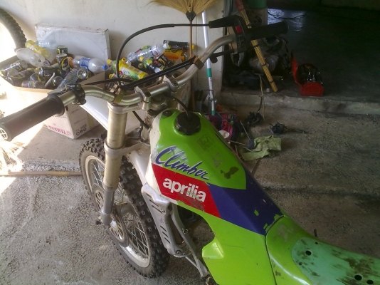 โครงเข็น Aprilia ไต่เขา โช๊คหัวกลับ สำหรับคอซุป