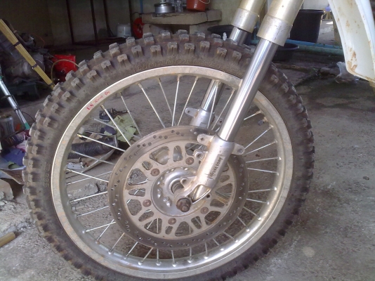 โครงเข็น Aprilia ไต่เขา โช๊คหัวกลับ สำหรับคอซุป