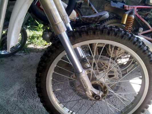 โครงเข็น Aprilia ไต่เขา โช๊คหัวกลับ สำหรับคอซุป