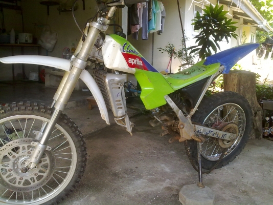 โครงเข็น Aprilia ไต่เขา โช๊คหัวกลับ สำหรับคอซุป