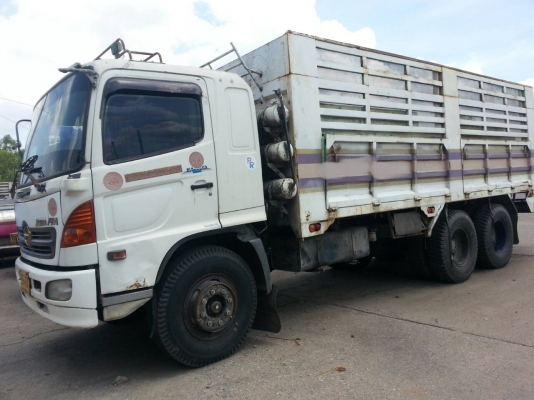 10ล้อไม่ดั้มแม่ลูก HINO MEGA 260ปี46 กระบะพนัส 6.40ม 10ล้อไม่ดั้มแม่ลูก HINO MEGA 260ปี46 กระบะพนัส 6.40ม