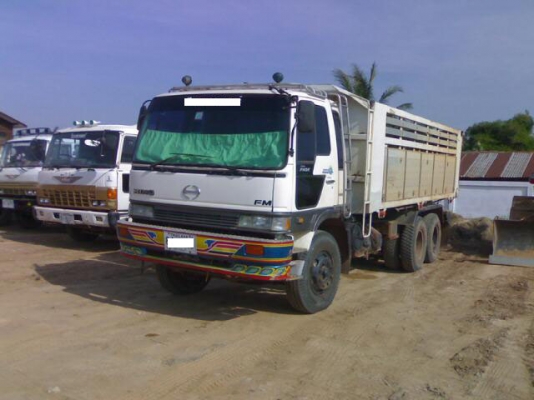 Hino FM2K K13D 240 แรง เกียร์ฟูลเลอร์ ปี 44 แม่ลูกๆ ต่อใหม่