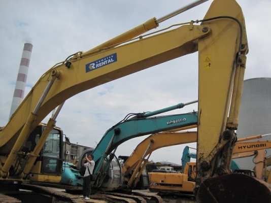 รถแบคโฮมือสอง KOMATSU PC400-7 สภาพรถเยี่ยม 090-268-2646