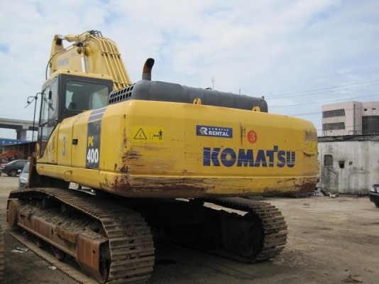 รถแบคโฮมือสอง KOMATSU PC400-7 สภาพรถเยี่ยม 090-268-2646