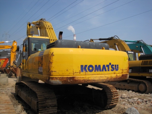 รถแบคโฮมือสอง KOMATSU PC400-7 สภาพรถเยี่ยม 090-268-2646
