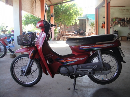 ขายฮอนด้าดรีม เอ็กซ์เซล สีแดง สภาพเดิมสวยพร้อมใช้ ( ทะเบียนพร้อมชุดโอน )