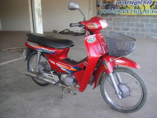 ขายฮอนด้าดรีม เอ็กซ์เซล สีแดง สภาพเดิมสวยพร้อมใช้ ( ทะเบียนพร้อมชุดโอน )