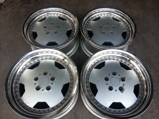 ลายAMG ขอบ17หน้า8"หลัง9"