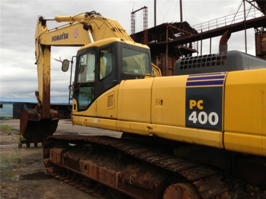 รถแบคโฮมือสอง KOMATSU PC400-7 สภาพรถเยี่ยม 090-268-2646