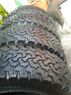 BF All 265/70/16 สภาพดี 1ชุด 6900 BF All 265/70/16 สภาพดี 1ชุด 6900