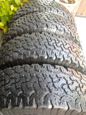 BF All 265/70/16 สภาพดี 1ชุด 6900 BF All 265/70/16 สภาพดี 1ชุด 6900