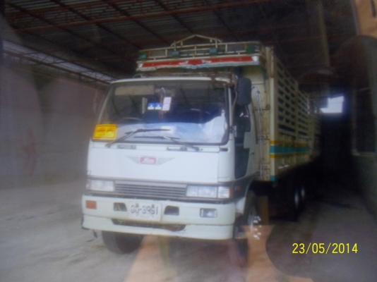 ขายแม่ลูก 18ล้อ FL17  เครื่องอิซูสุ 6HE1 เทอร์โบ  ลูก2คาน ทะเบียนพร้อมโอน ยางเต็ม