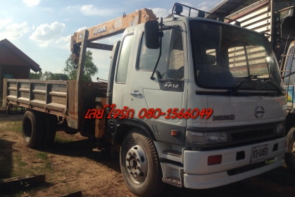 ***ขายแล้วครับขอบคุณ Truck2hand ขาย6ล้อติดเครน HINO FF1JJK รถห้าง ปี 40 เครื่องเดิมเกียร์เดิม JO8C J-ll 220แรง เครื่องแน่นๆ แรงดี ไม่เยิ้ม เกียร์เดิม ช่วงล่างเดิมคัสซี ดีไม่ปะไม่ดาม กระบะเหล็ก ยาว5.0 ม. สภาพดี ไม่มีผุ ติดเครน KATO 3.9ตัน 3ปลอกยืด สภาพดี ใ