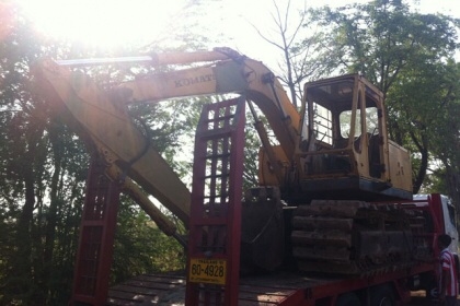 ขายด่วนรถขุดKOMATSU PC100L-1 พร้อมใช้งาน