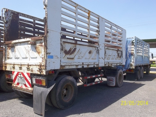 ขายแม่ลูก   18ล้อ   อิซูสุFVM 32 เพลาเดียว ลูกพ่วงสามมิตร