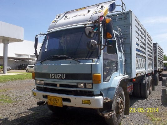 ขายแม่ลูก   18ล้อ   อิซูสุFVM 32 เพลาเดียว ลูกพ่วงสามมิตร