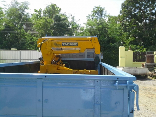 ขาย 4 ล้อกลาง ISUZU NKR  88 ติดเครน TADANO 1 ตัน