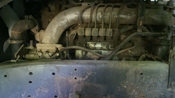 รถหกล้อ HINO FB เทลเล่อร์ใส่ รถขุด PC60-5