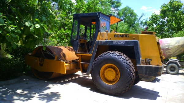 รถบด BROMAX  BW213 D แบบ 2 เพลา รถสวยราคาต่อรองได้