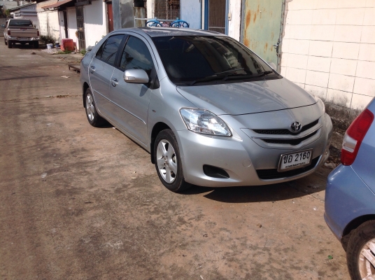 Toyota vios e abs auto 2008ขาย 339000 มือเดียว