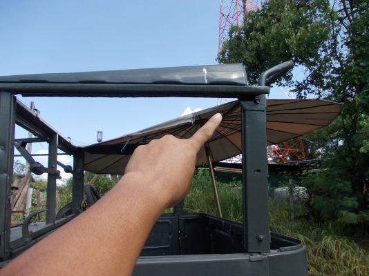 m601ขายโครงหลังคาหน้าของ m37