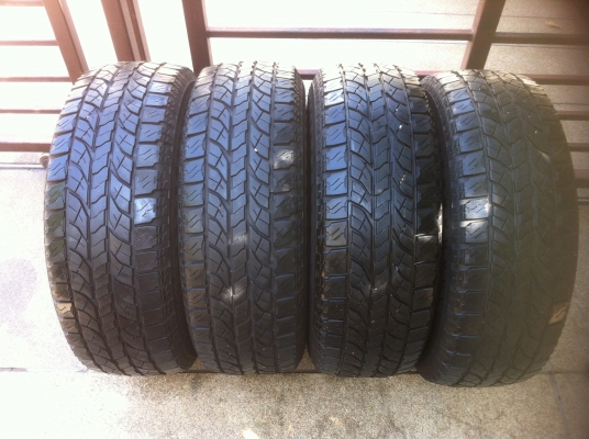 ขายยาง yokohama 265/70/16 ปี 2012