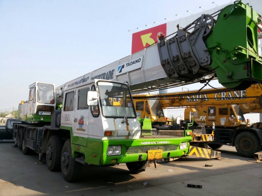 รถเครน12ล้อ 45 ตัน ใช้งานในไทย พร้อมเล่มทะเบียน