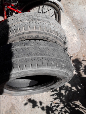 195R14 GOODYEAR WRANGER D-MARK II มี 2 เส้น  ติดต่อโทร. 081-427-3941