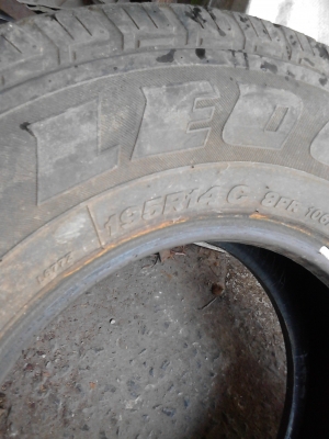 195R14 GOODYEAR WRANGER D-MARK II มี 2 เส้น  ติดต่อโทร. 081-427-3941