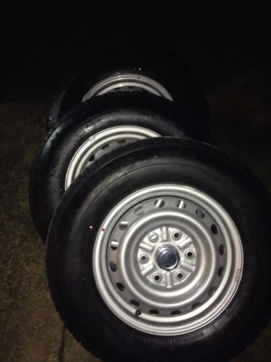 ล้อกระทะ16ไททัลพร้อมยางบิดโตนป้ายแดง