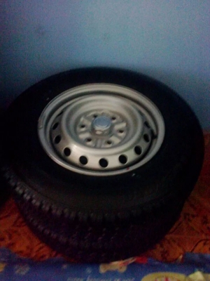 กระทะไททัล16 6รูพร้อมยางบิดโตน205ป้ายแดง