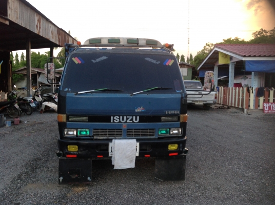 ขายหกล้อดั้ม ISUZU NPR 115ห้าง เกียร์ยาวเปลี่ยนเป็นเกียร์สายแล้ว