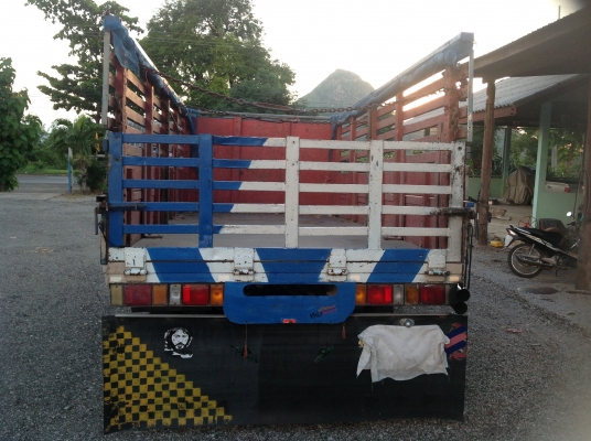 ขายหกล้อดั้ม ISUZU NPR 115ห้าง เกียร์ยาวเปลี่ยนเป็นเกียร์สายแล้ว