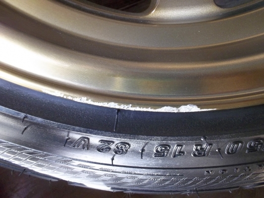 ขายแม็ก TE 37V  ขอบ15x8 off20 + ยาง195-50-15 ปี13 ชุดละ 9500