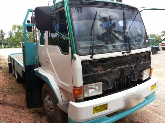รถฮีโน่ 12 ล้อ ท้ายลาด FN527M - TF  220 แรงม้า. ปี 38    สนใจติดต่อ 081 - 6079515