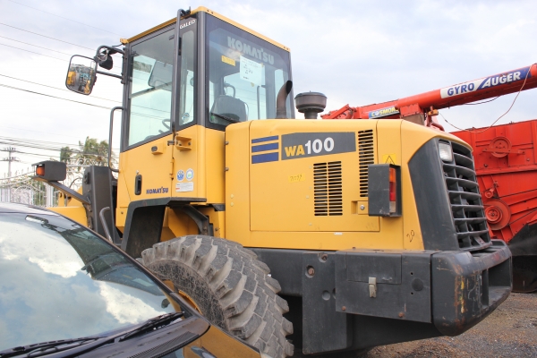 ขาย!!! รถตัก KOMATSU WA100-5 รถนอก FROM JAPAN ขาย!!! รถตัก KOMATSU WA100-5 รถนอก FROM JAPAN