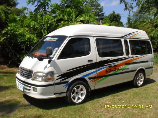 ขายรถตู้สภาพสวยมากพร้อมใช้ครับ ภายในตกแต่งเรียบร้อยแล้ว  ลดราคาไปที่ 370,000 บาท ครับ จากเดิมครับ