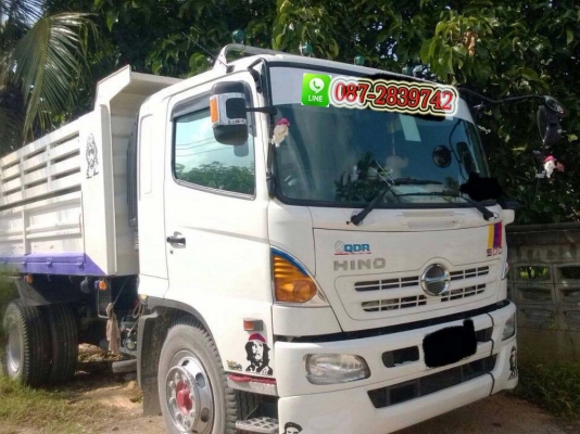 ขายดาวน์ รถบรรทุก 6 ล้อ ดั้มพ์ ขนาดใหญ่ HINO ขายดาวน์ รถบรรทุก 6 ล้อ ดั้มพ์ ขนาดใหญ่ HINO
