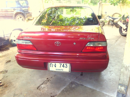 ขาย TOYOTA โซลูนา เครื่อง1.5 ปี40 ล้อแมก แอร์เย็น เครื่องดี ราคา69000 บาท ขาย TOYOTA โซลูนา เครื่อง1.5 ปี40 ล้อแมก แอร์เย็น เครื่องดี ราคา69000 บาท