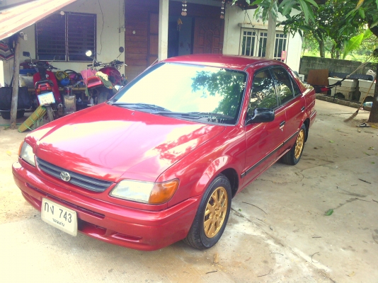 ขาย TOYOTA โซลูนา เครื่อง1.5 ปี40 ล้อแมก แอร์เย็น เครื่องดี ราคา69000 บาท