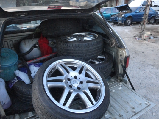 ขายล้อแม๊กขอบ18BRABUSวีไอพี 5500 บาท 4 วง