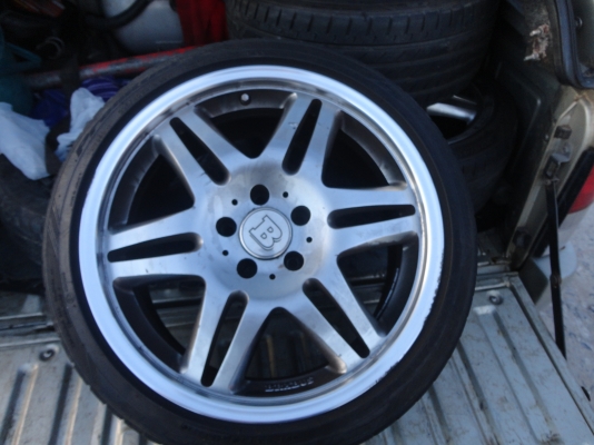 ขายล้อแม๊กขอบ18BRABUSวีไอพี 5500 บาท 4 วง