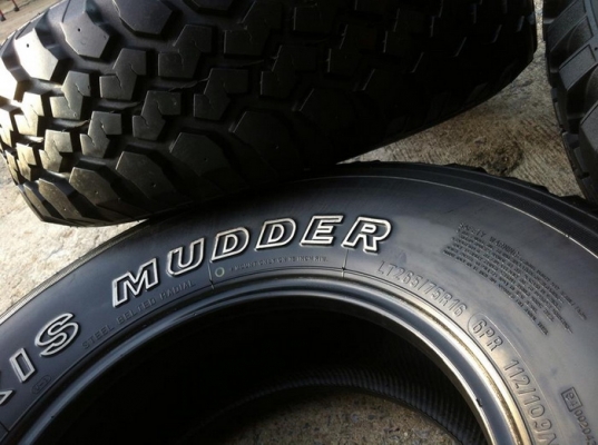 ขายยาง Mud Maxxis MT754 BuckShot ขนาด 265 75 r16 ปี11