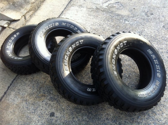 ขายยาง Mud Maxxis MT754 BuckShot ขนาด 265 75 r16 ปี11